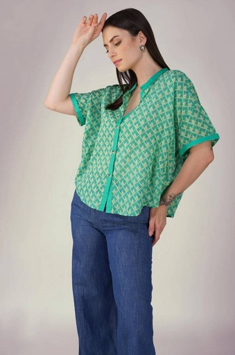[CT259-4] Blusa de Algodón