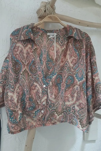 [BL1730-6] Blusa de Seda