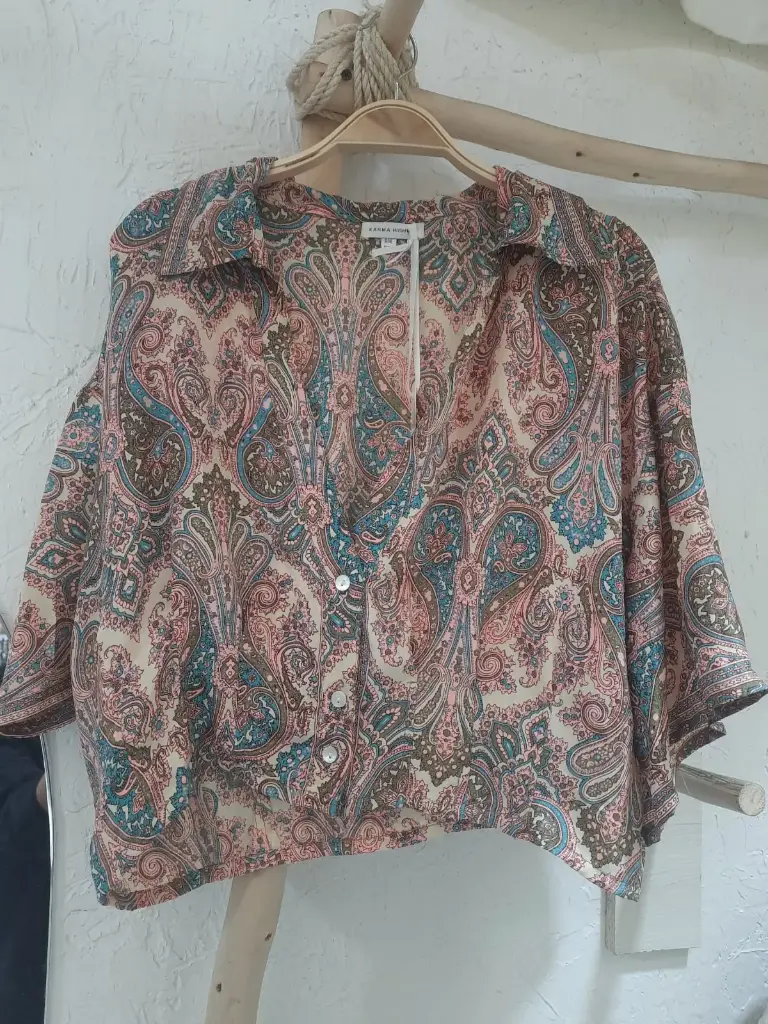 [BL1730-6] Blusa de Seda