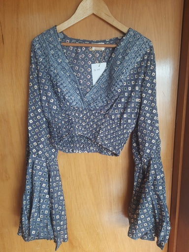 [BL1155-3] Top de Seda