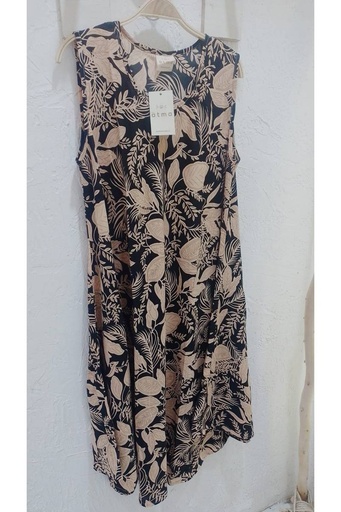 [LD2672-5] Vestido Largo de Seda