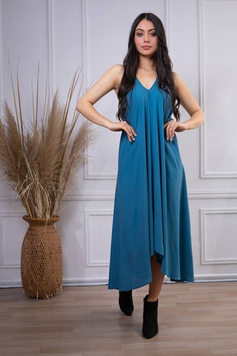 [TA01-8] Vestido Largo de Rayon