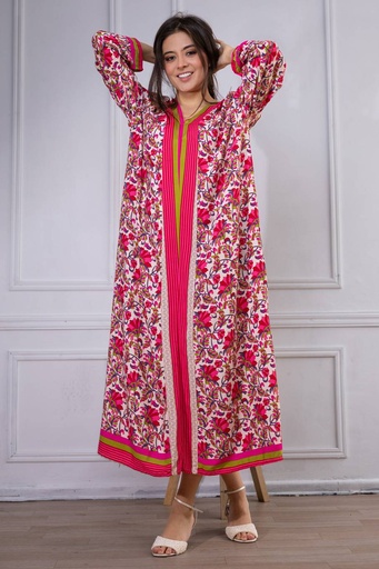 [TA03-3] Vestido Largo de Rayon